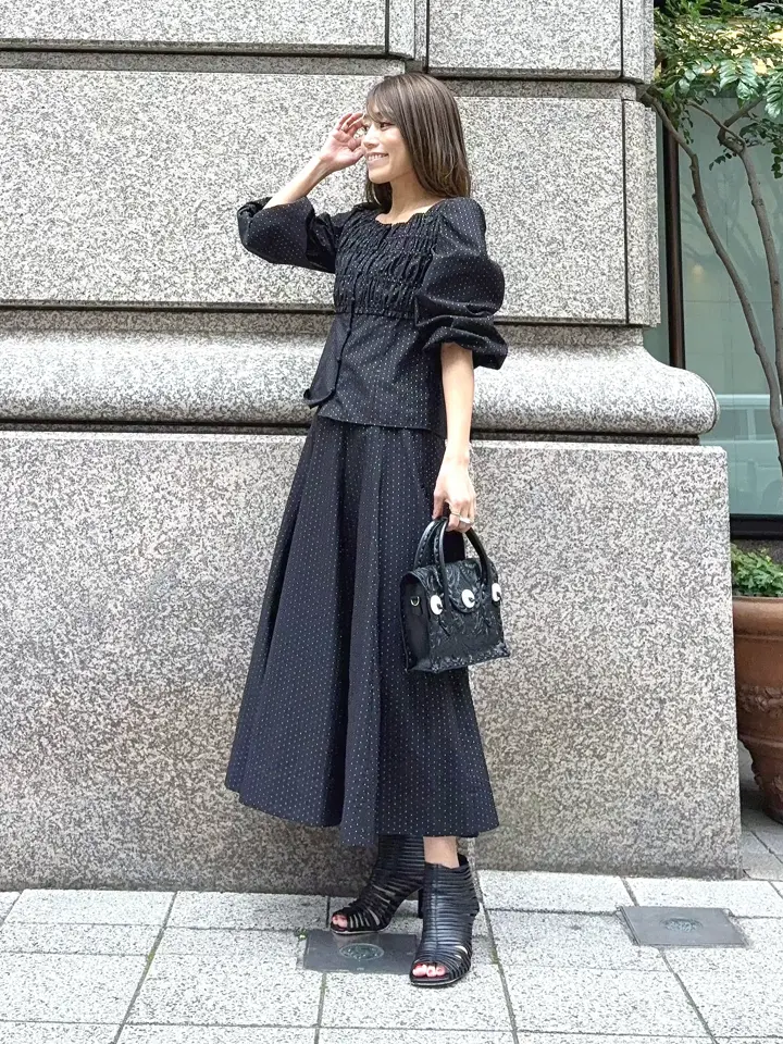 GRACE CONTINENTAL yukimi yonee コーディネート画像