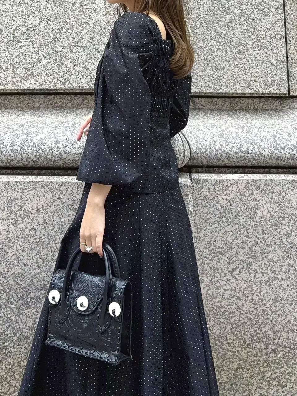 GRACE CONTINENTAL yukimi yonee コーディネート画像