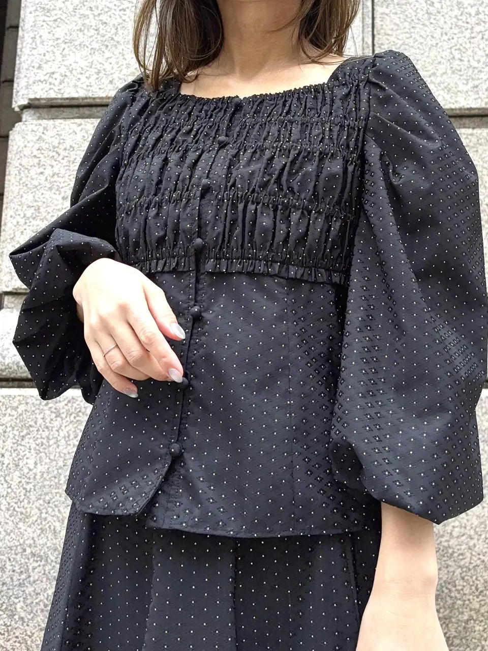 GRACE CONTINENTAL yukimi yonee コーディネート画像