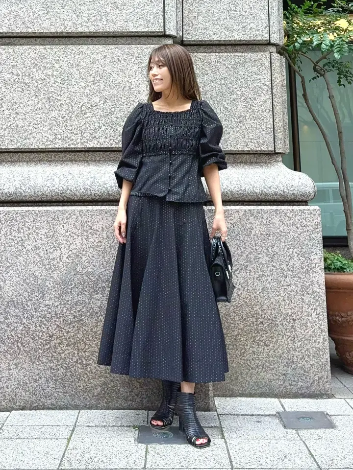 GRACE CONTINENTAL yukimi yonee コーディネート画像