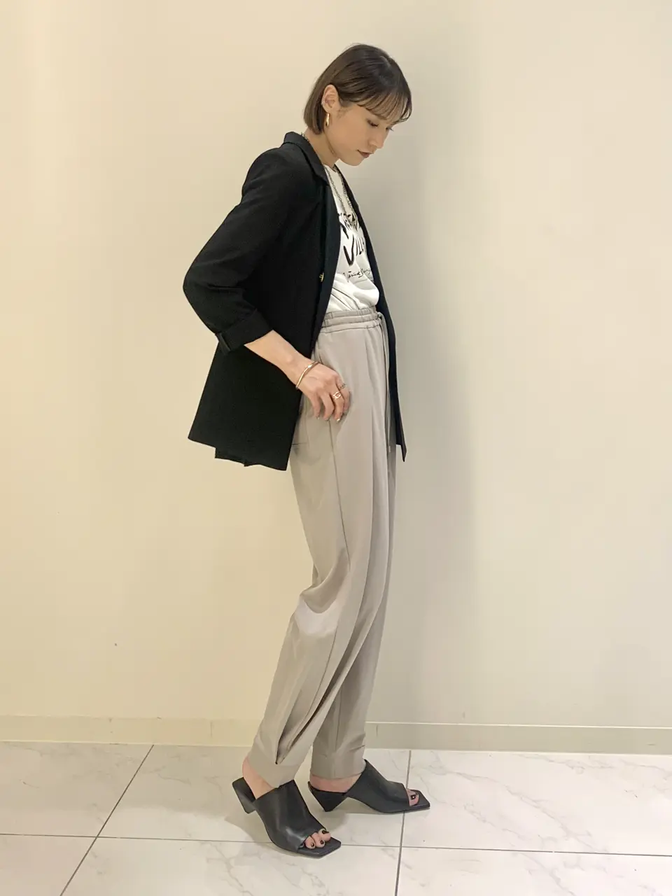 GRACE CONTINENTAL haruka iwasaki コーディネート画像