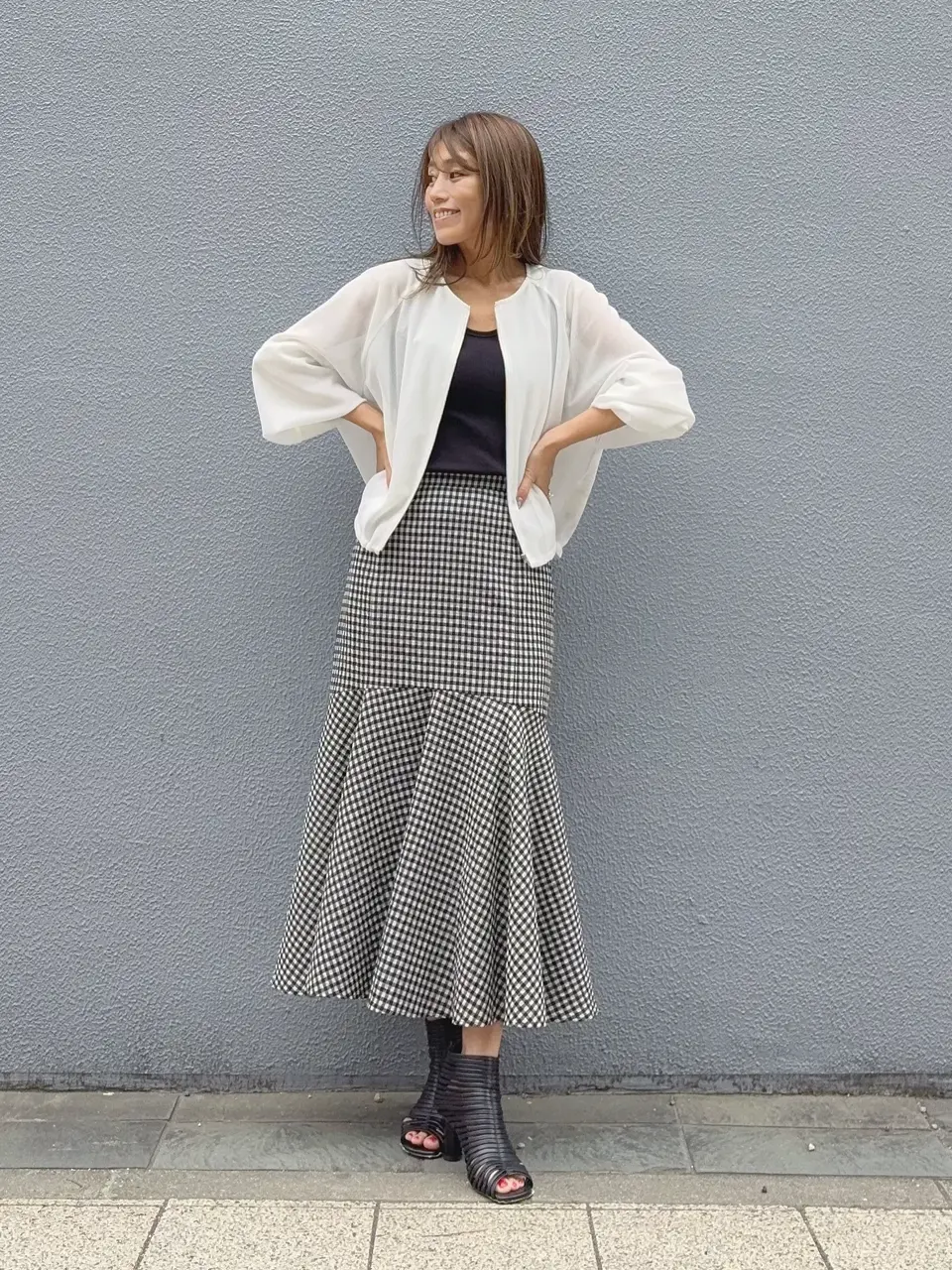  yukimi yonee コーディネート画像