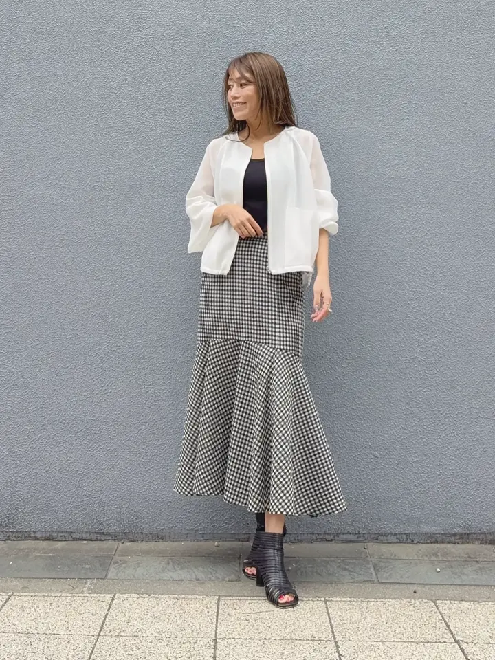 GRACE CONTINENTAL yukimi yonee コーディネート画像