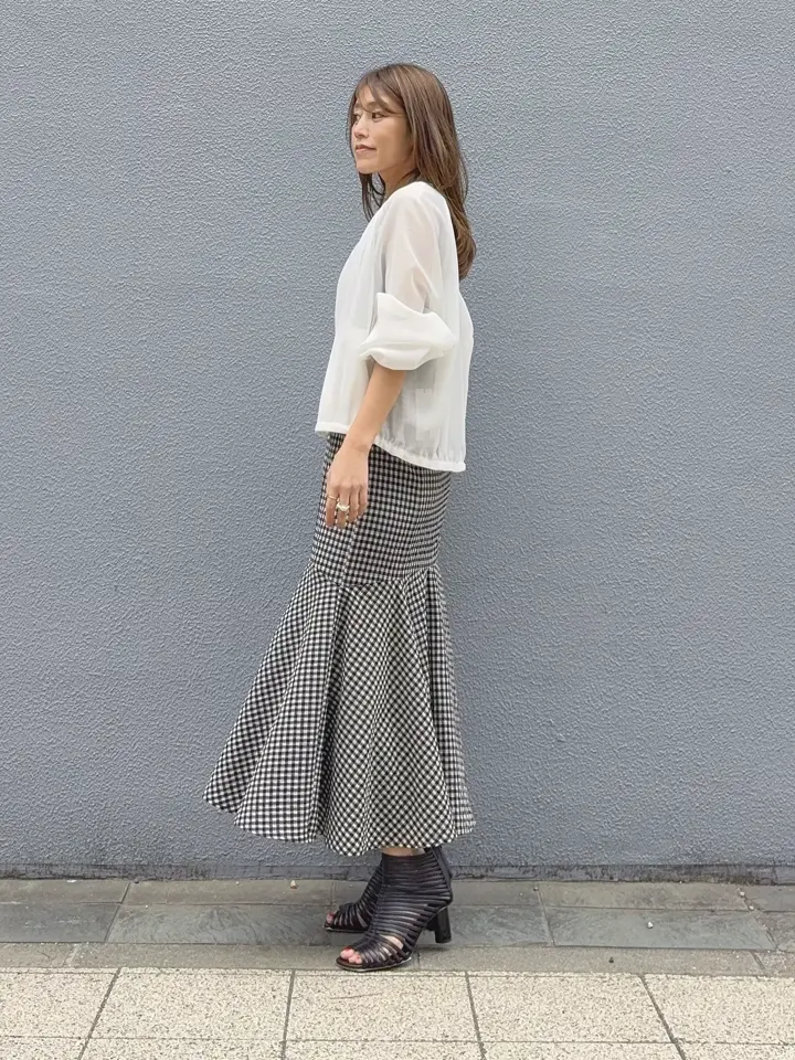 GRACE CONTINENTAL yukimi yonee コーディネート画像