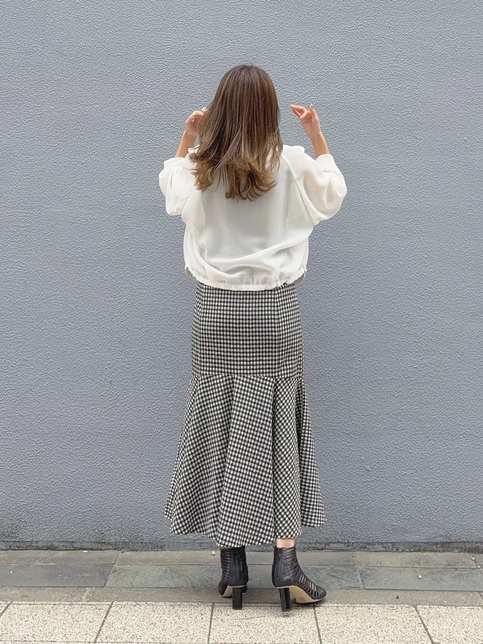 GRACE CONTINENTAL yukimi yonee コーディネート画像