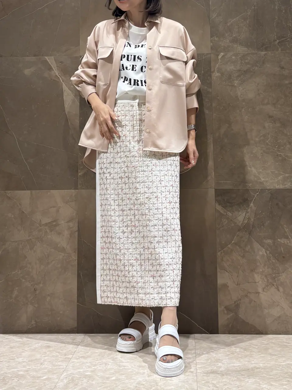 GRACE CONTINENTAL 穐山　香織 コーディネート画像