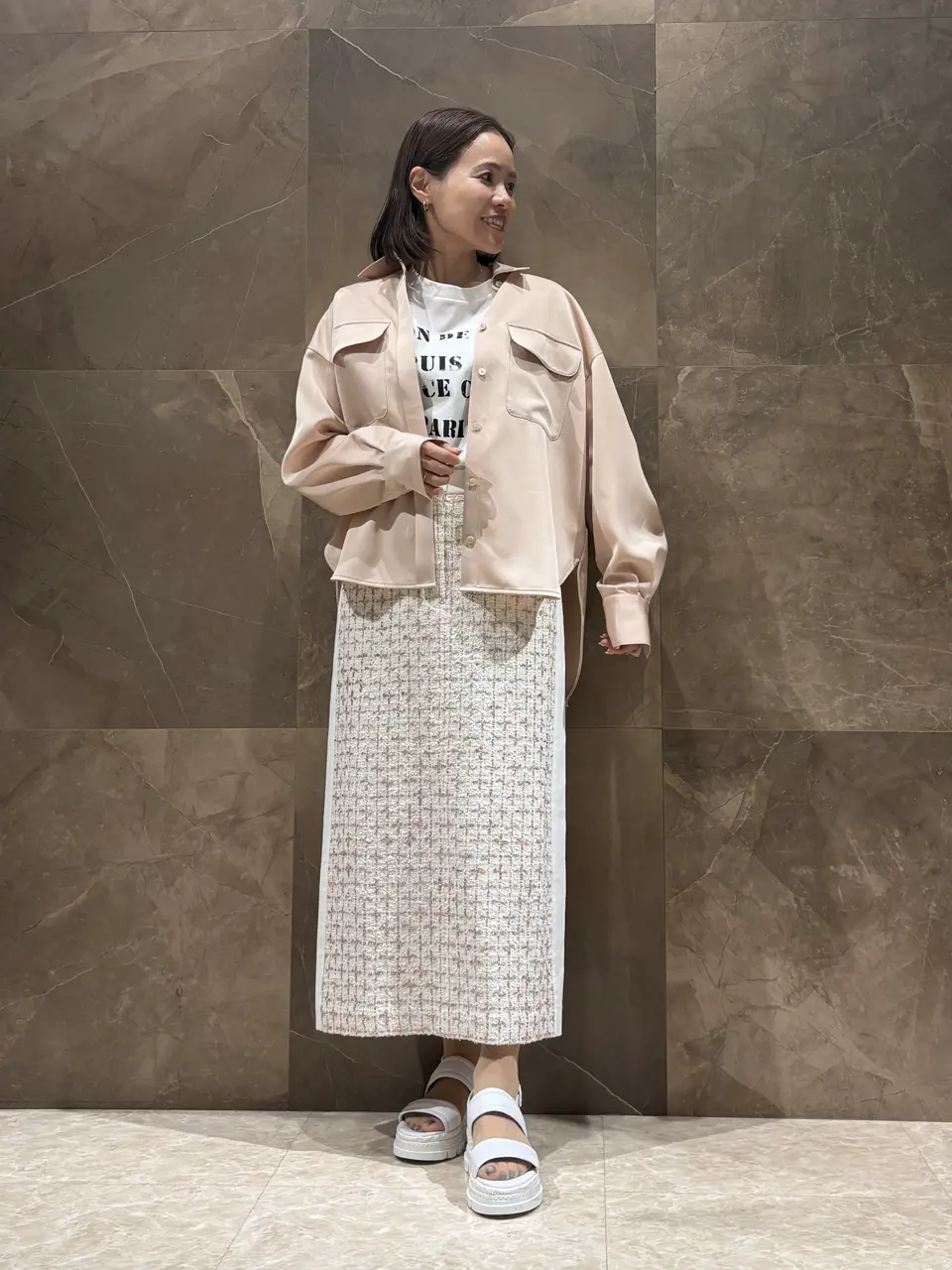 GRACE CONTINENTAL 穐山　香織 コーディネート画像