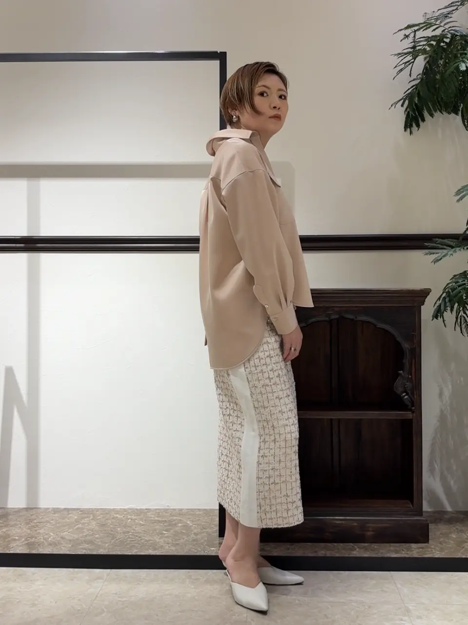 GRACE CONTINENTAL N.YURI コーディネート画像