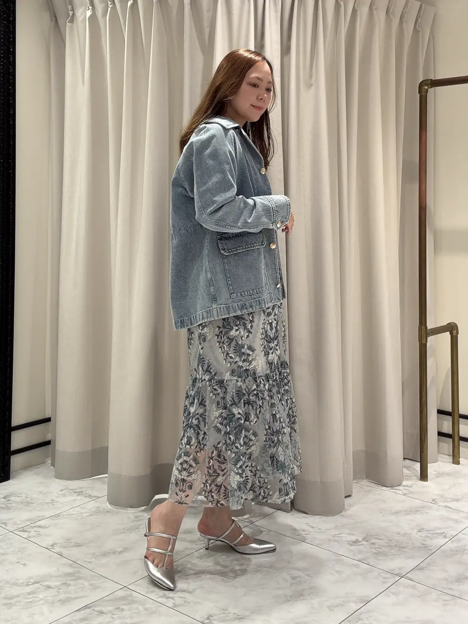 GRACE CONTINENTAL 泉　敦子 コーディネート画像