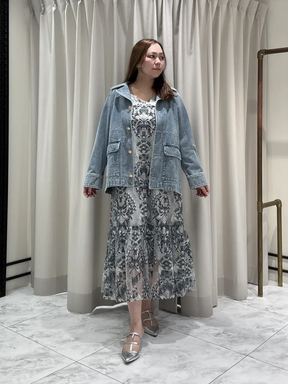 GRACE CONTINENTAL 泉　敦子 コーディネート画像