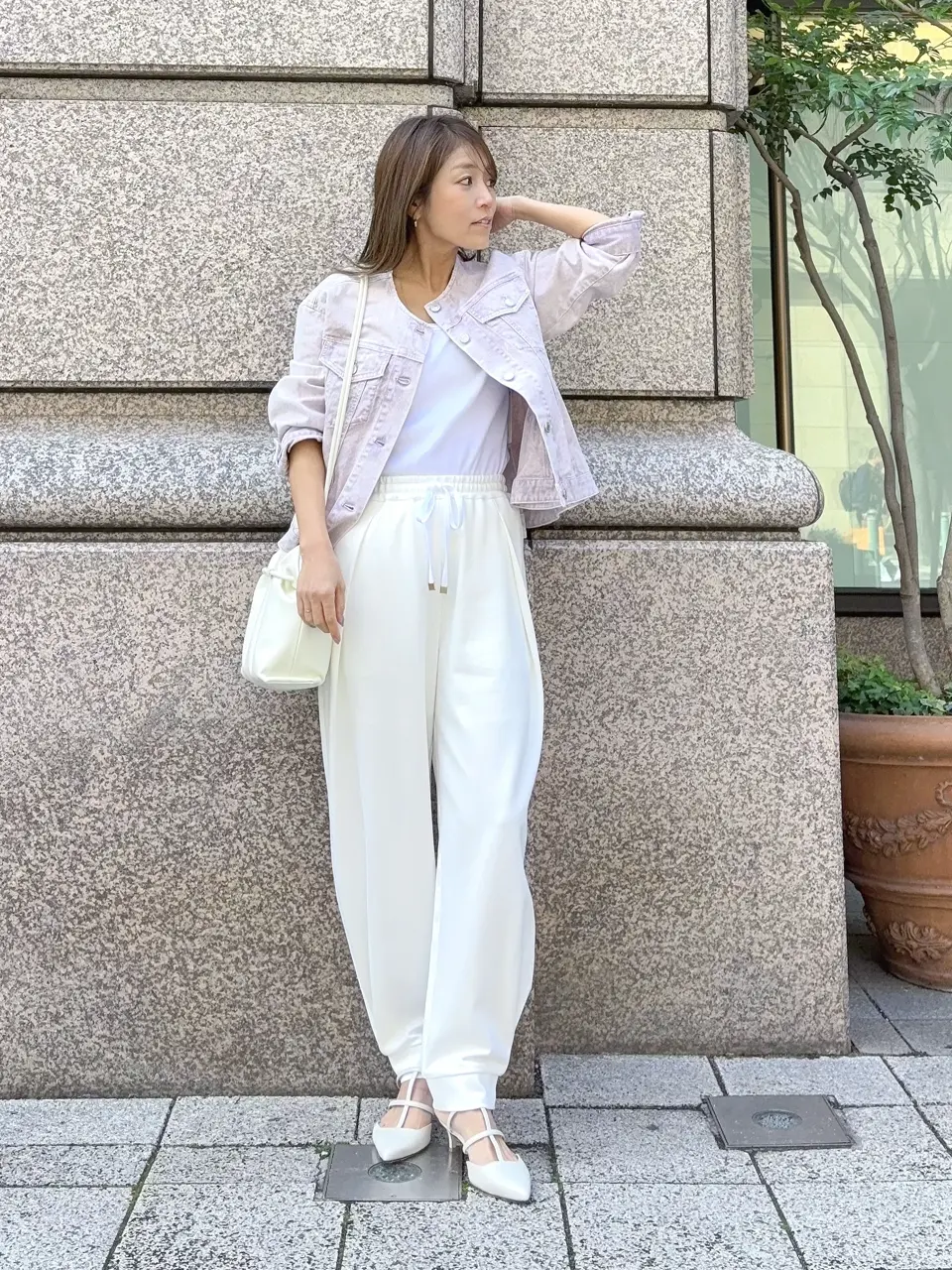 GRACE CONTINENTAL yukimi yonee コーディネート画像