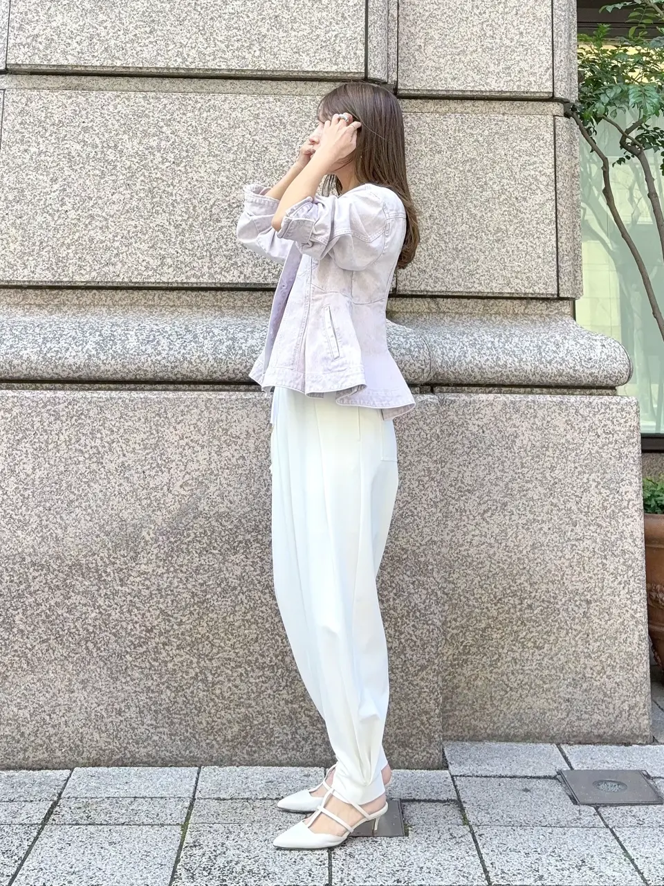 GRACE CONTINENTAL yukimi yonee コーディネート画像