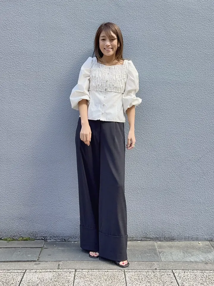 GRACE CONTINENTAL yukimi yonee コーディネート画像