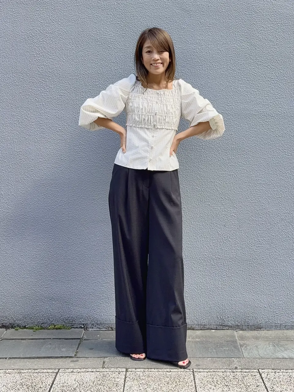 GRACE CONTINENTAL yukimi yonee コーディネート画像