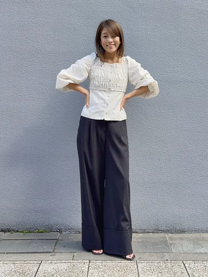 GRACE CONTINENTAL yukimi yonee コーディネート画像