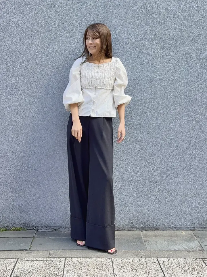 GRACE CONTINENTAL yukimi yonee コーディネート画像