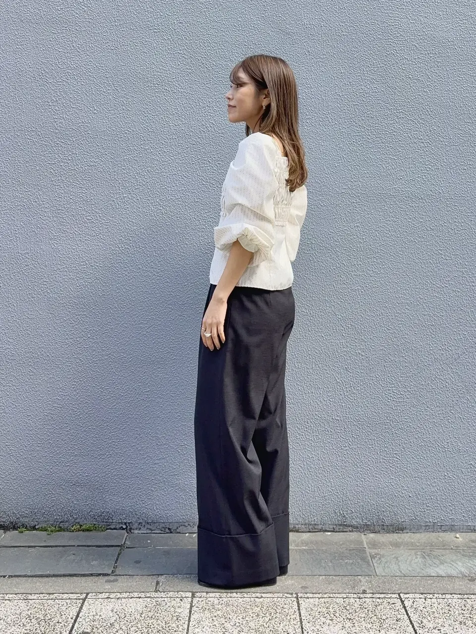 GRACE CONTINENTAL yukimi yonee コーディネート画像