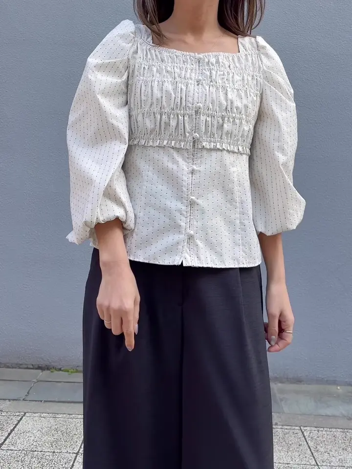 GRACE CONTINENTAL yukimi yonee コーディネート画像