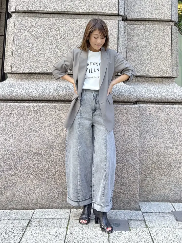 GRACE CONTINENTAL yukimi yonee コーディネート画像