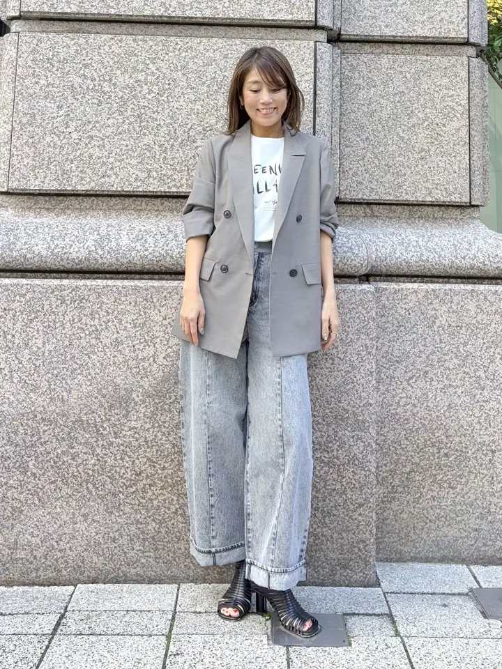 GRACE CONTINENTAL yukimi yonee コーディネート画像