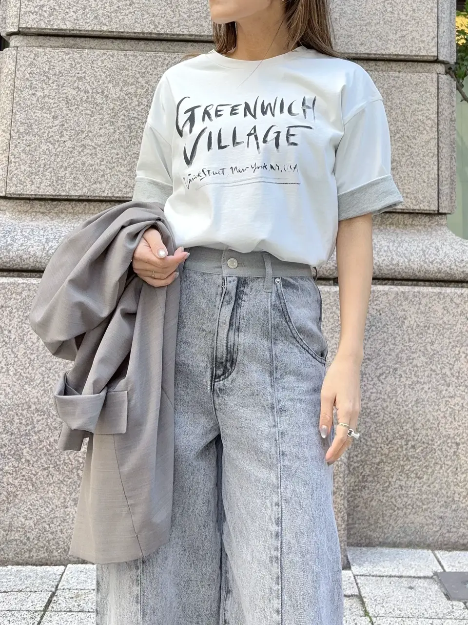 GRACE CONTINENTAL yukimi yonee コーディネート画像