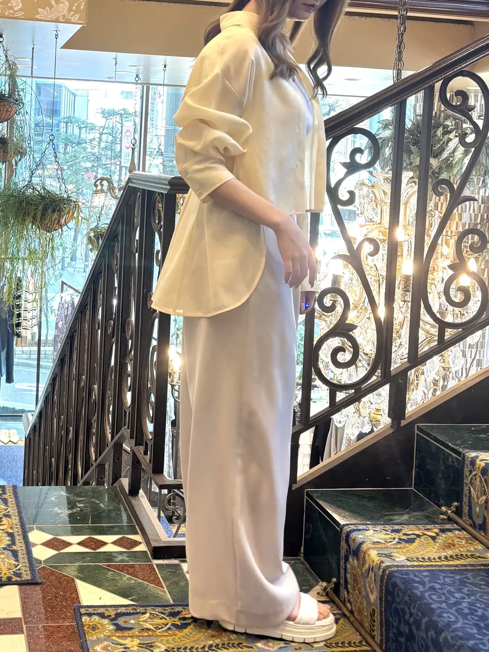 GRACE CONTINENTAL adachi miyuki コーディネート画像