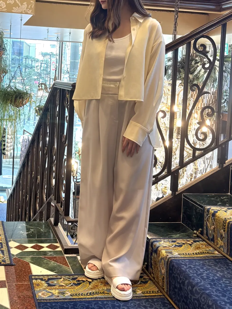 GRACE CONTINENTAL adachi miyuki コーディネート画像