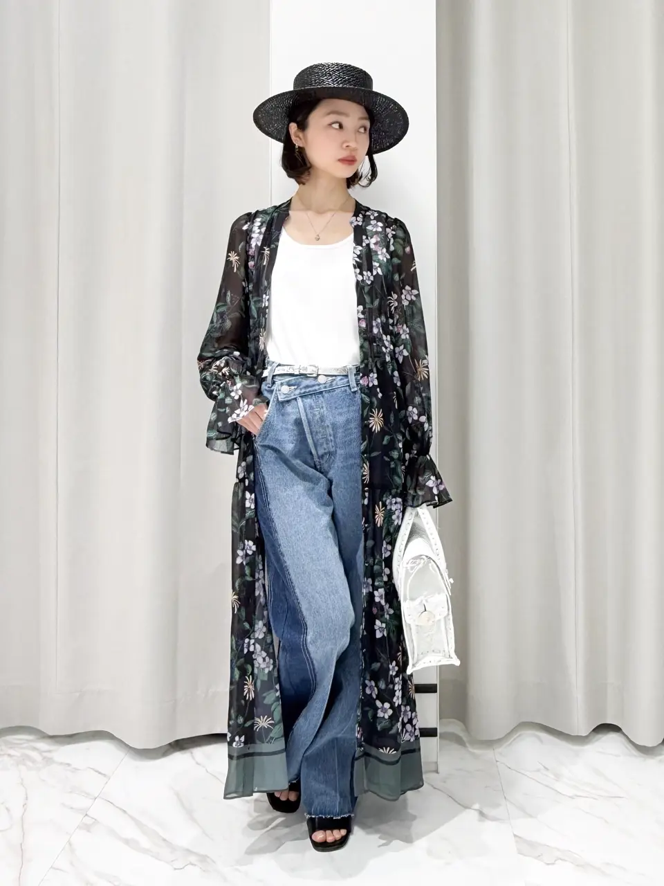 GRACE CONTINENTAL yuri コーディネート画像