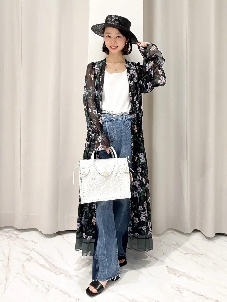 GRACE CONTINENTAL yuri コーディネート画像