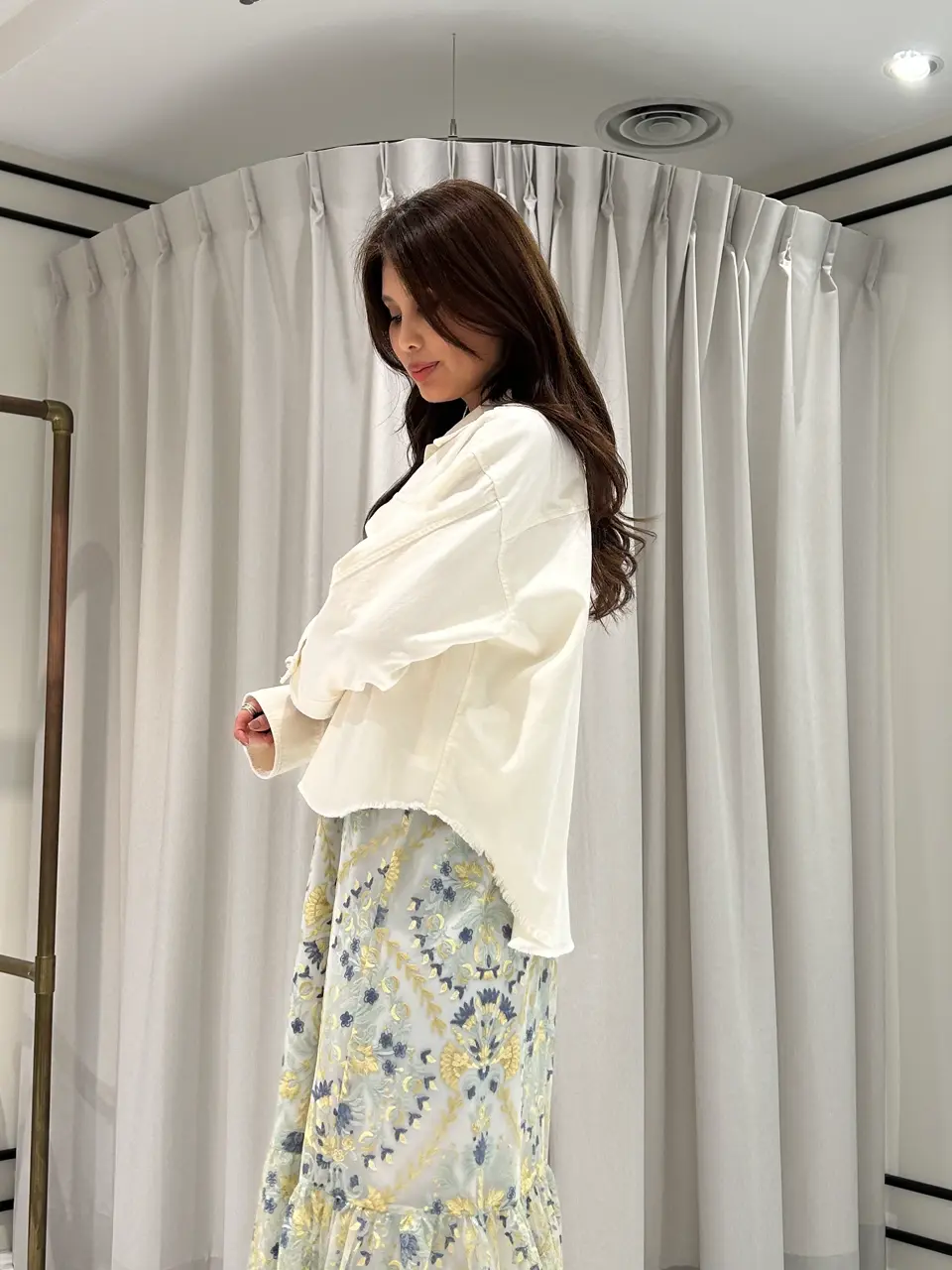 GRACE CONTINENTAL 志田　悠 コーディネート画像