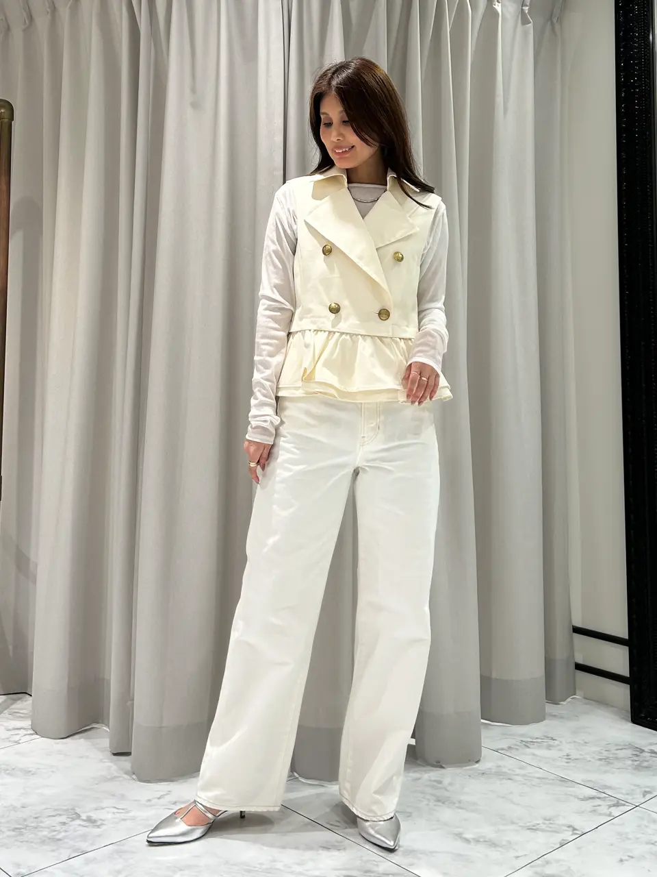 GRACE CONTINENTAL 志田　悠 コーディネート画像