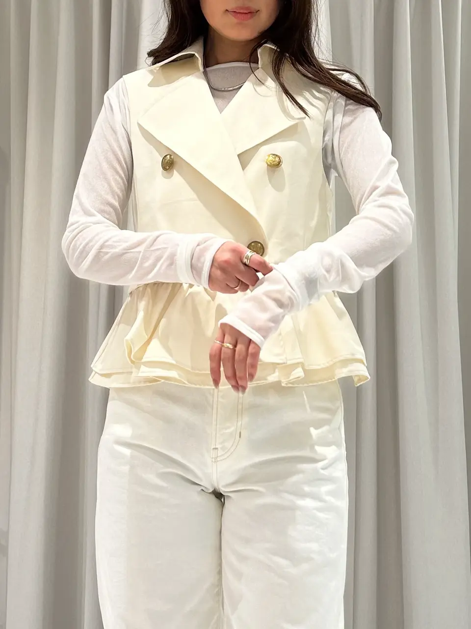 GRACE CONTINENTAL 志田　悠 コーディネート画像