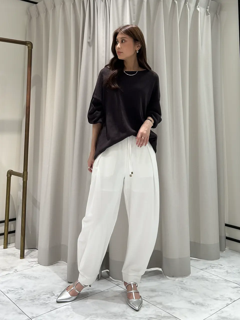 GRACE CONTINENTAL 志田　悠 コーディネート画像