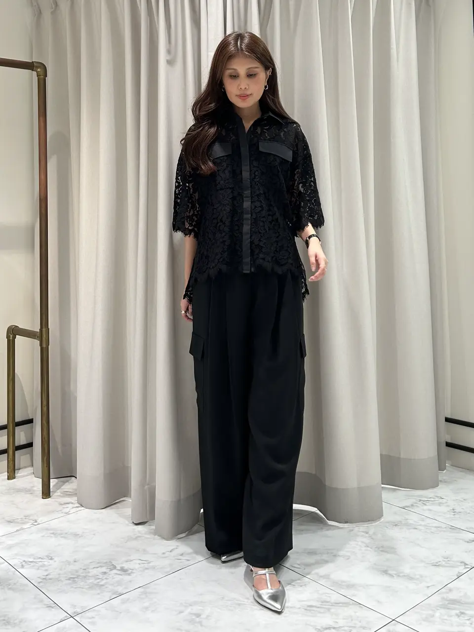 GRACE CONTINENTAL 志田　悠 コーディネート画像