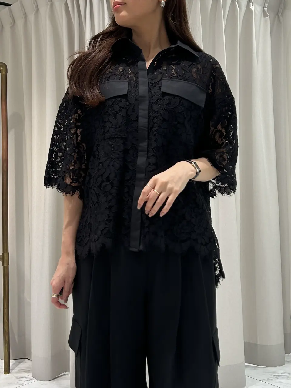 GRACE CONTINENTAL 志田　悠 コーディネート画像