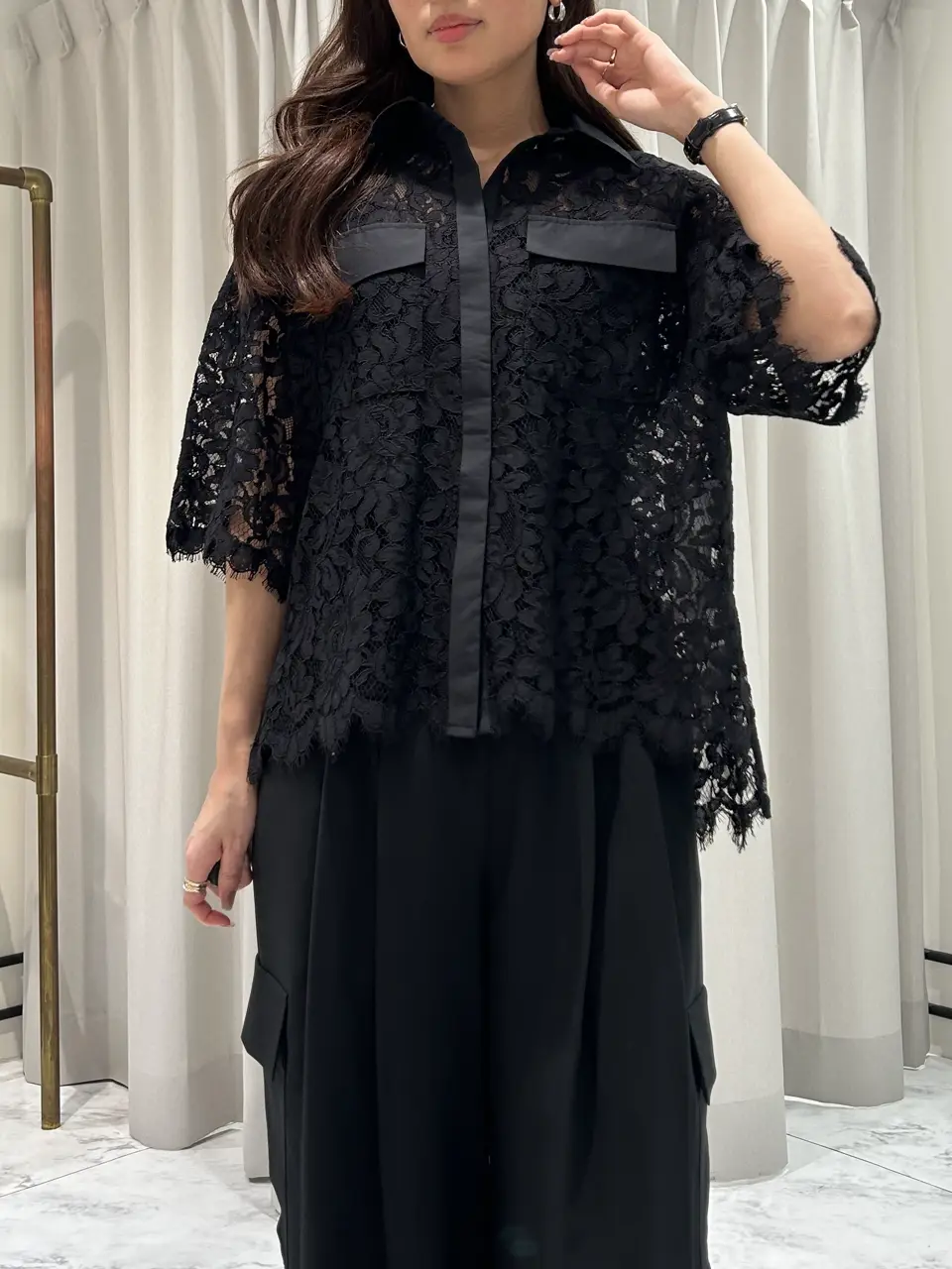 GRACE CONTINENTAL 志田　悠 コーディネート画像