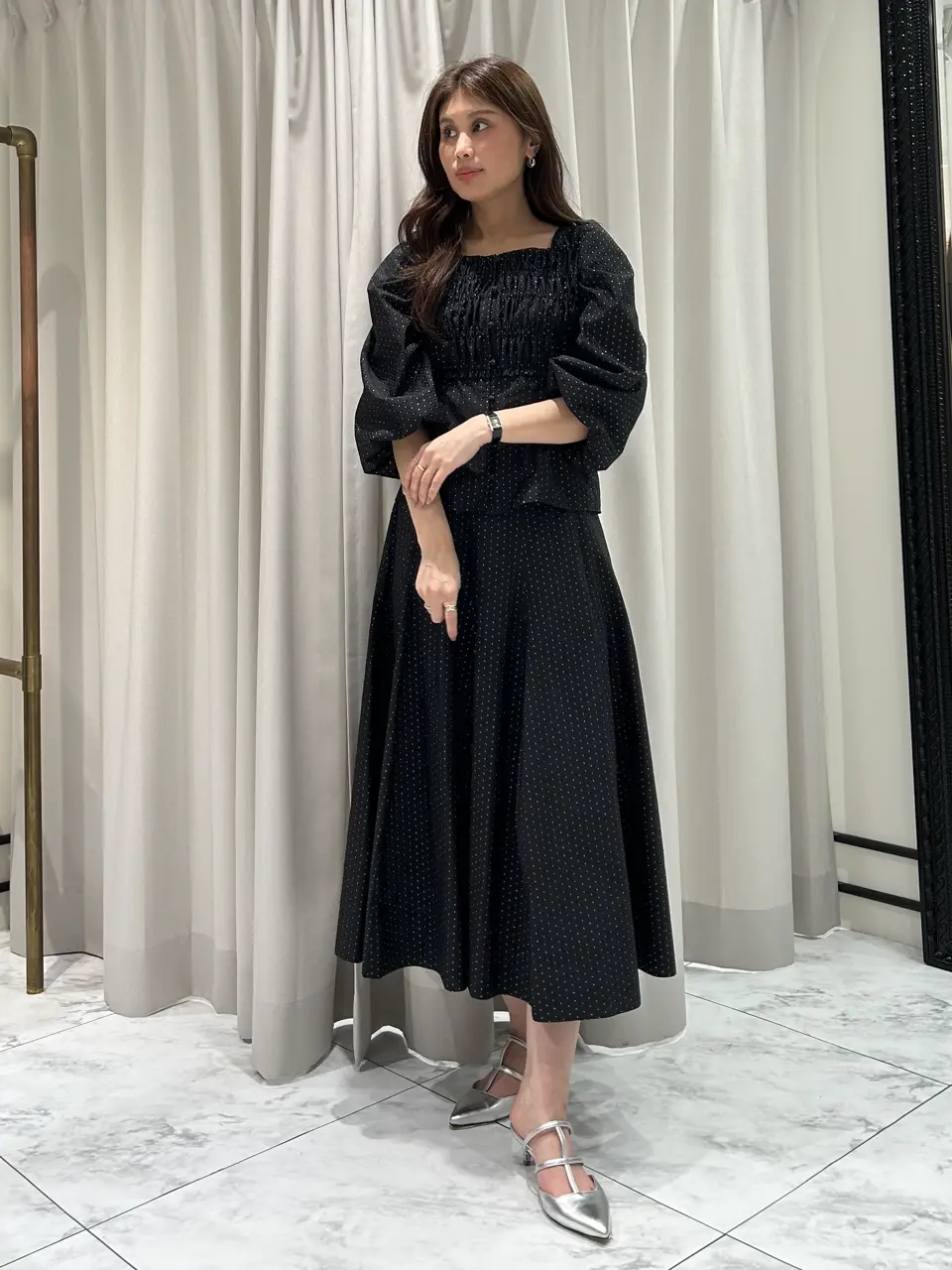 GRACE CONTINENTAL 志田　悠 コーディネート画像