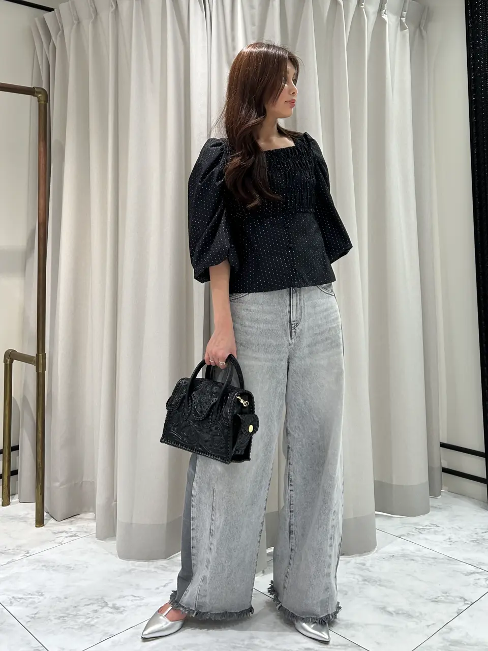 GRACE CONTINENTAL 志田　悠 コーディネート画像