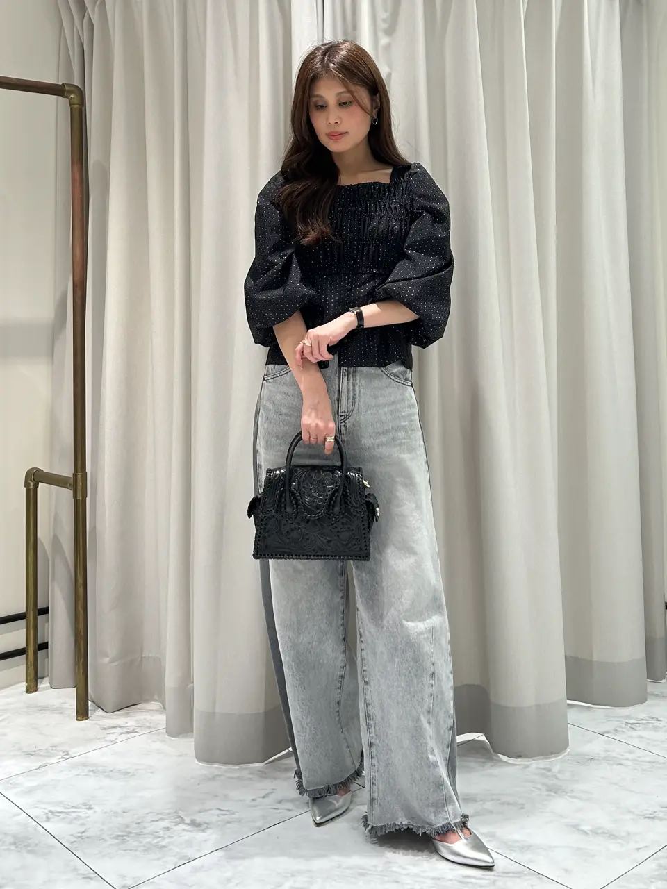 GRACE CONTINENTAL 志田　悠 コーディネート画像