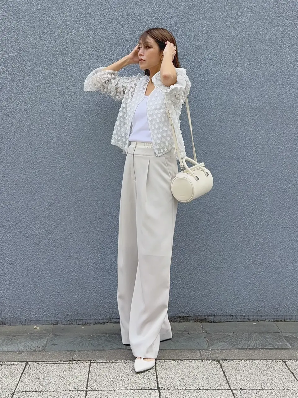 GRACE CONTINENTAL yukimi yonee コーディネート画像