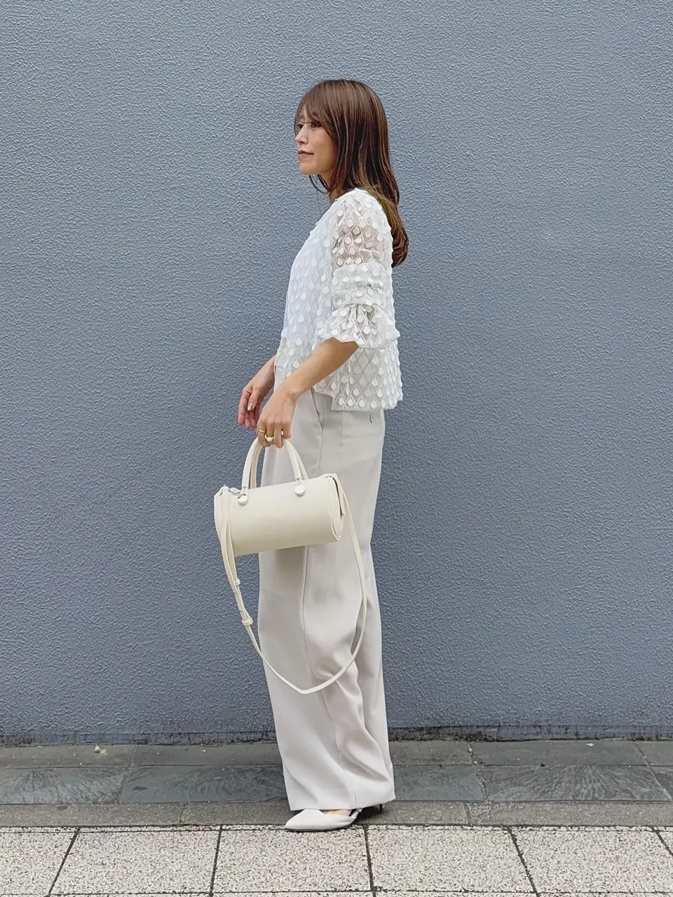 GRACE CONTINENTAL yukimi yonee コーディネート画像