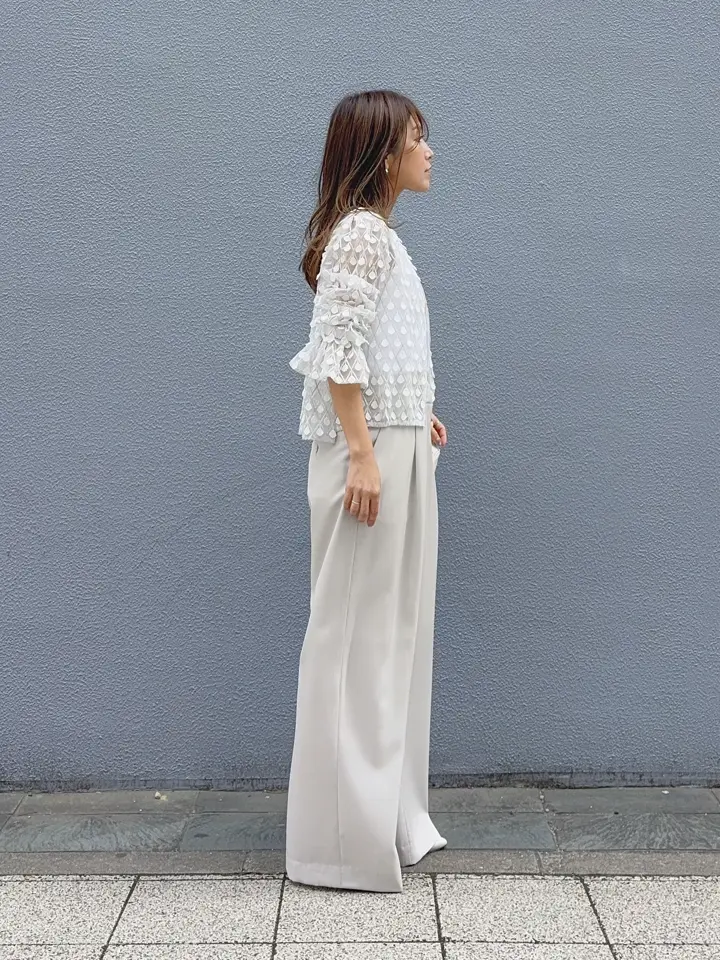 GRACE CONTINENTAL yukimi yonee コーディネート画像