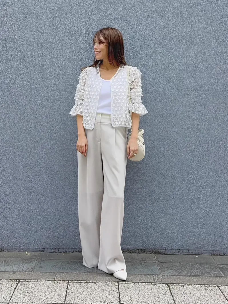 GRACE CONTINENTAL yukimi yonee コーディネート画像