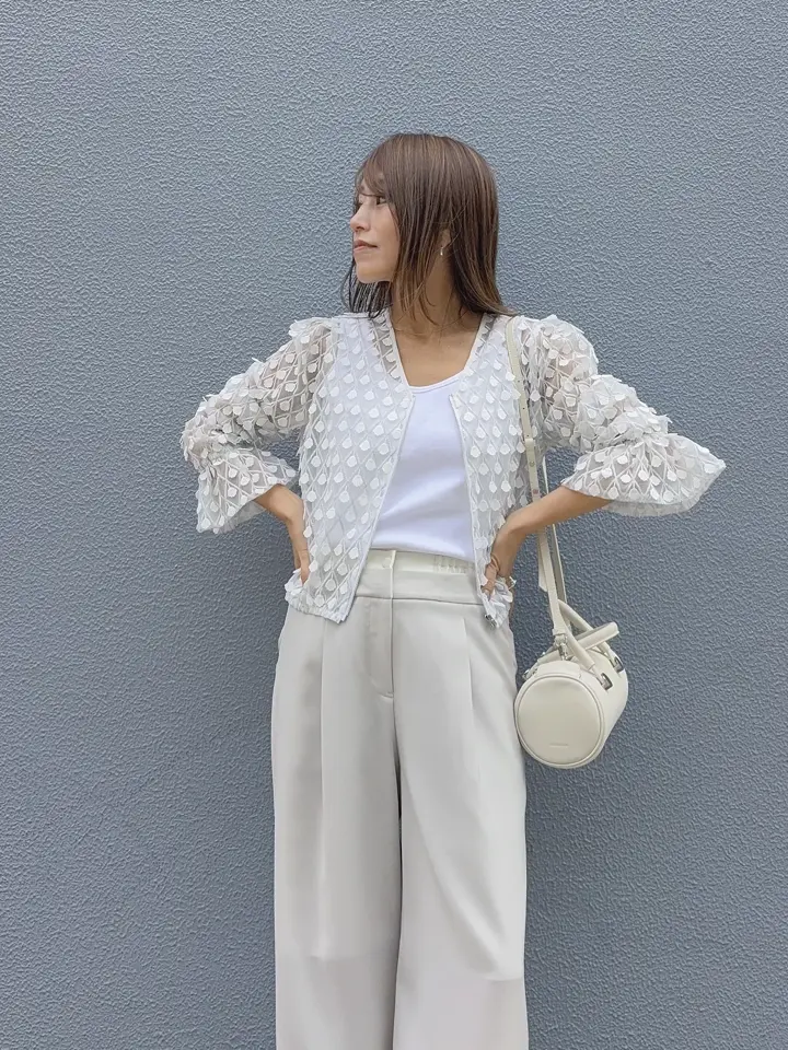 GRACE CONTINENTAL yukimi yonee コーディネート画像