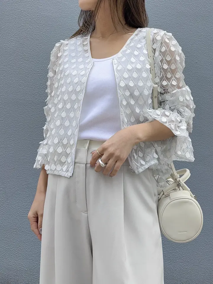 GRACE CONTINENTAL yukimi yonee コーディネート画像