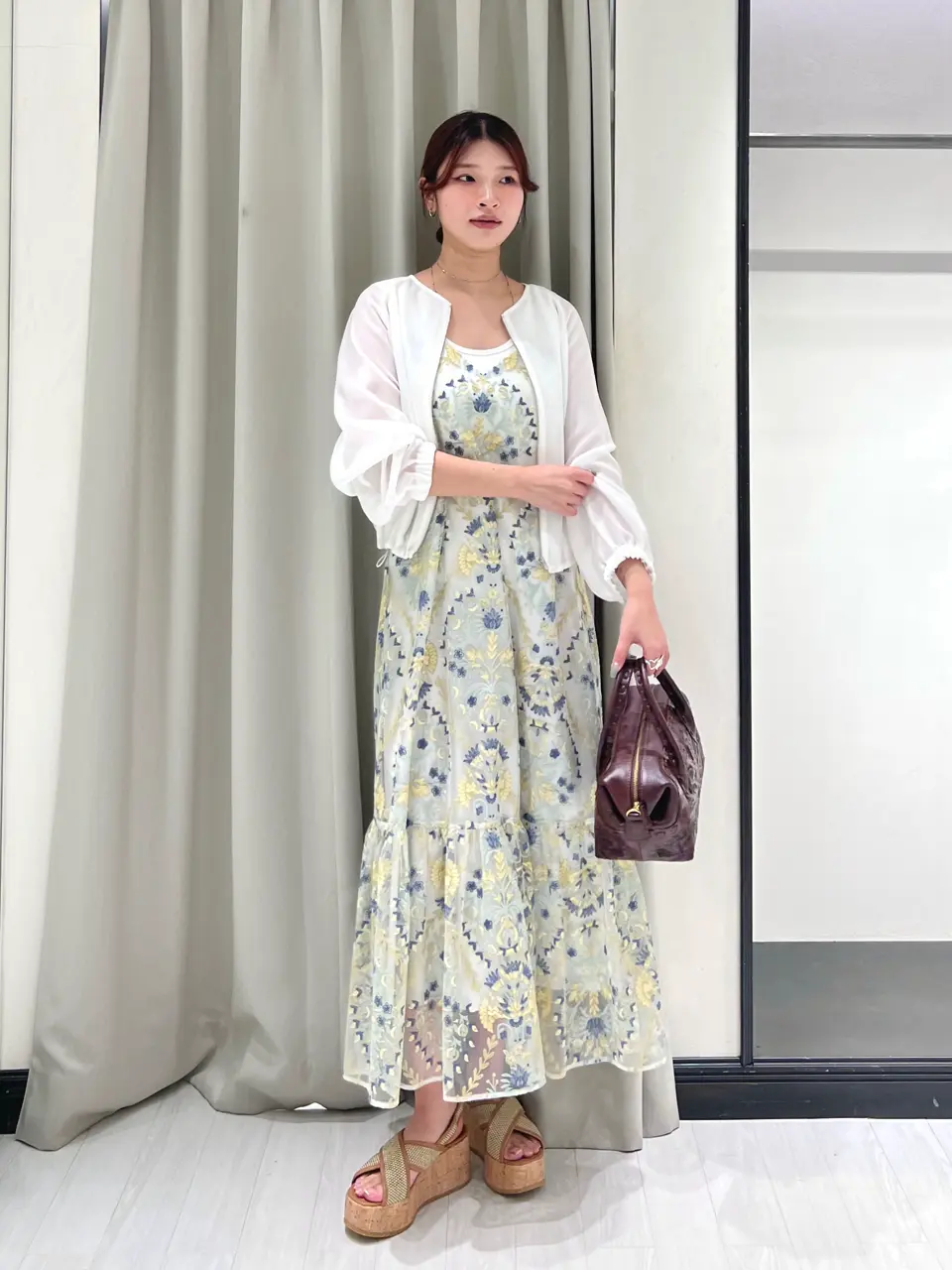 GRACE CONTINENTAL NORIA コーディネート画像