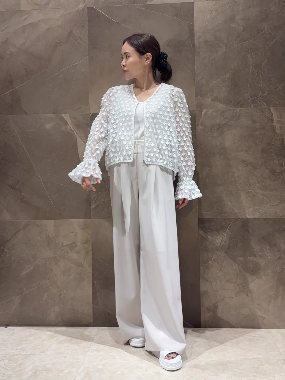 GRACE CONTINENTAL 穐山　香織 コーディネート画像