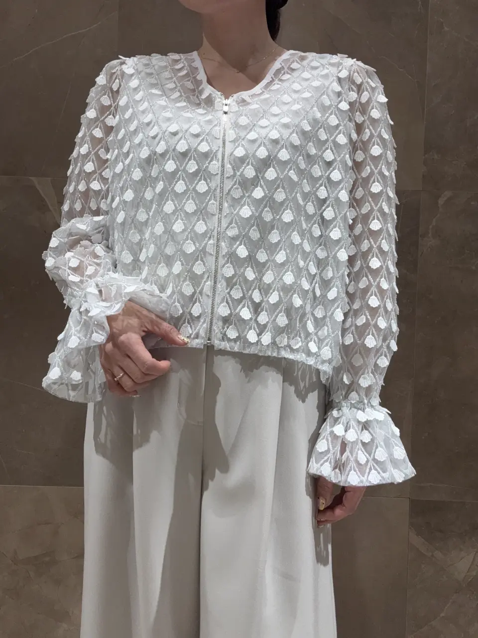 GRACE CONTINENTAL 穐山　香織 コーディネート画像