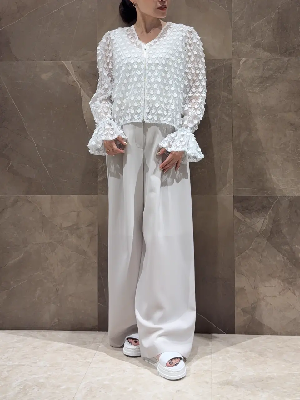 GRACE CONTINENTAL 穐山　香織 コーディネート画像