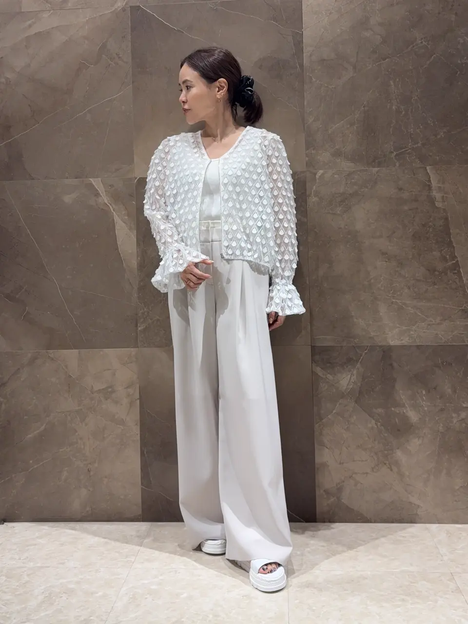 GRACE CONTINENTAL 穐山　香織 コーディネート画像